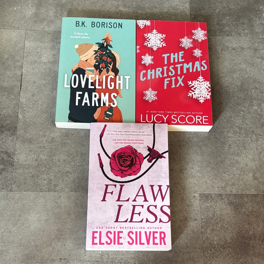 Romance Books: The Christmas Fix, Flawless, Lovelight Farms